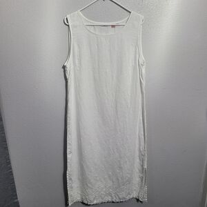 Russ Berens 100% Linen Maxi Dress